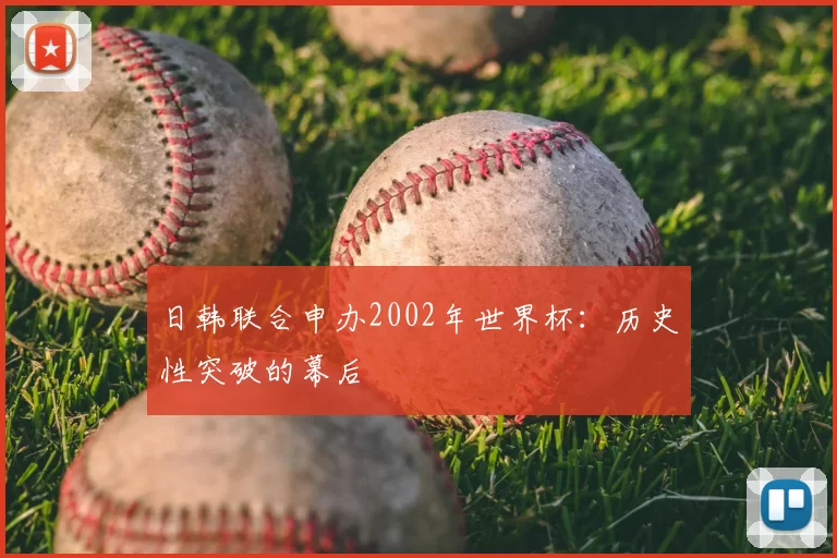 日韩联合申办2002年世界杯:历史性突破的幕后