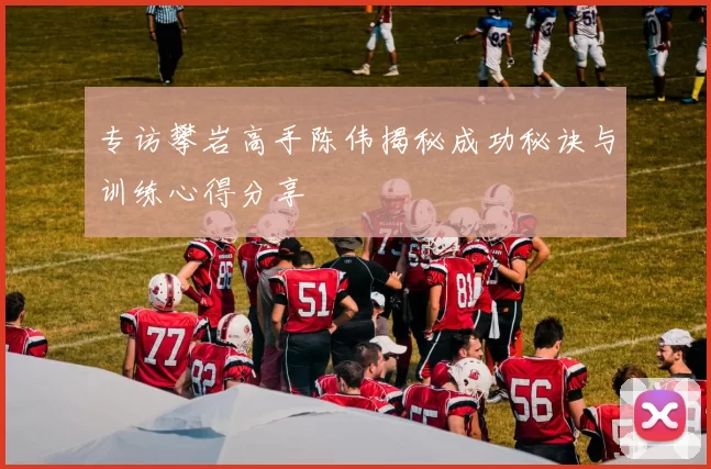 专访攀岩高手陈伟揭秘成功秘诀与训练心得分享